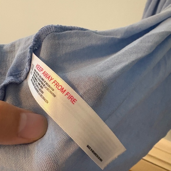 Urban Outfitters Gray Asymmetrical Smocked Skirt - Picture 3 of 5